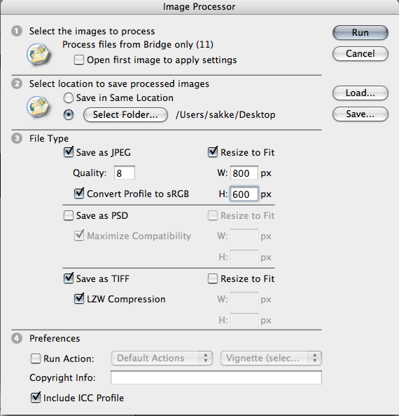 Image Processor ja muita monen kuvan toimintoja Tools -valikon Photoshop -alivalikosta löytyy muutama todellinen ajan ja vaivan säästäjä.
