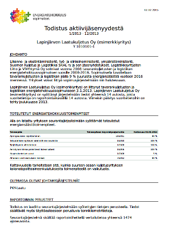 4. PIHIn hyödyntäminen 4.1. Todistukset Heti PIHIin rekisteröidyttyäsi saat liittymisasiakirjan.