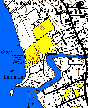 7 liite 2 Metallinilmaisinlöydöt tutkimusalueelta karttaote