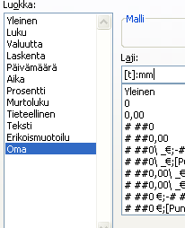 Yleensä ei kannata syöttää numeroita kaavaan, vaan kannattaa (melkein) aina kirjoittaa ne näkyviin muualle taulukkoon (silloin luvut on helppo muuttaa) ja viitata niihin napsauttamalla hiirellä.