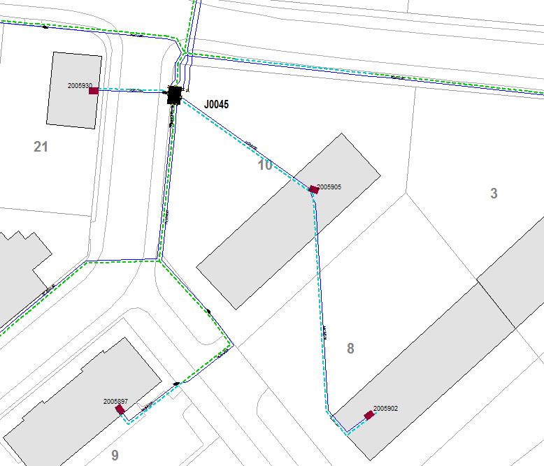 49 Kuva 20. Esimerkki ketjutetusta liittymästä PG:llä. SFS 6000 -standardin kohdan 801.