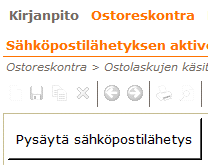 Toukokuu 2015 26 (35) Sähköpostin lähetys edellyttää, että Tikon Worker-palvelun käyttämästä palvelimesta on suora yhteys sähköpostipalvelimeen TCP/IP portin 25 kautta. Tämä on huomioitava esim.