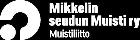 MUISTIKAHVILA Muistikahvilaan voit tulla keskustelemaan muistiin liittyvistä asioista, jos oma tai läheisen muistin heikkeneminen huolestuttaa. Mikkelin setlementin Sentraalissa, Porrassalmenk.