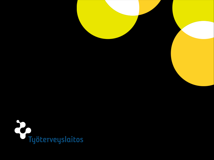 Hyvinvointia työstä Työaikojen ergonominen