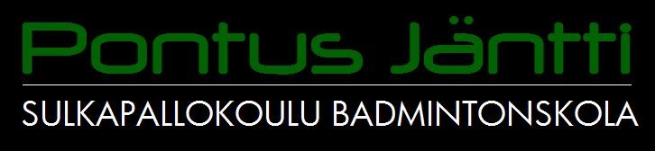 sulkapallokoulu.fi. Pontus Jänttis badmintonskola inledde sin verksamhet på hösten och verksamheten fortsätter på våren. Det finns kurser för barn och vuxna. Familjebadminton på lördagar kl.