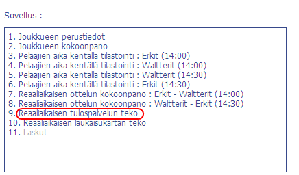 2 KIRJAUTUMINEN JÄRJESTELMÄÄN JA ESIVALMISTELUT Kirjautuminen järjestelmään suoritetaan SSBL:n seurapalvelusivuston kautta osoitteessa www.salibandy.