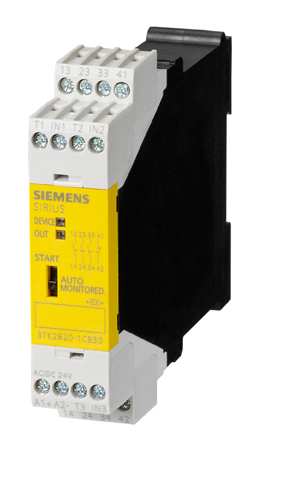 Safety relays 3TK28 Turvareleet, joissa on releturvapiirit 3TK282 potentiaalivapaat lähdöt turvakoskettimet pakkotoimiset,