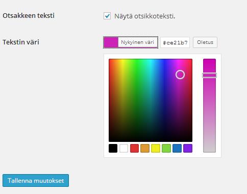 Kalenterin lisääminen etusivun oikeaan reunaan onnistui mukauttamalla etusivua ja lisäämällä sisällön sivupalkkiin lisäosaksi kalenterin.