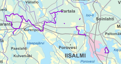 luonto kärsi kunnossapidosta. Kirjallista sopimusta reittien kunnossapidosta ei ole vaan toimet perustuvat toimijoiden väliseen luottamukseen ja hyväksi todettuun yhteistyömalliin.