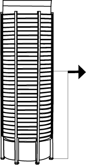 Ohjaussäätimet TERMOSTAATTI Saunan lämpötilaa säädetään kääntämällä termostaattikytkintä. Termostaatti ylläpitää valitun lämpötilan tason.