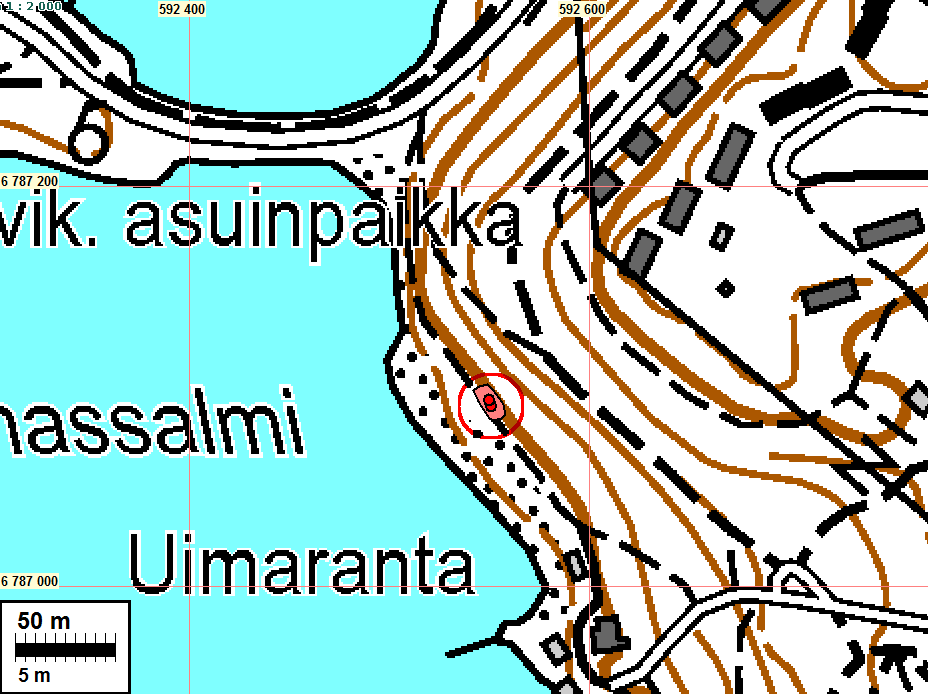 vaal. punaisella