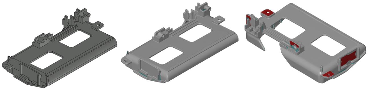 All the set of measurement taken form the final manufactured part is depicted in Appendix A1.