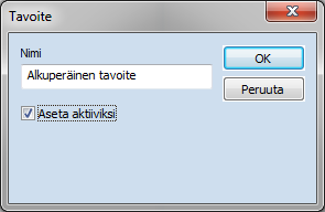 Esimerkissä on projekti, jossa on määritelty kolmelle tasolle hierarkiaa ja janakaavion alareunassa näkyy kunkin tason janoissa käytettävä tyyli.