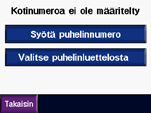 Handsfree-toimintojen Käyttäminen Puheluhistorian tarkasteleminen Huomautus: Puheluhistoria on käytettävissä ainoastaan, jos puhelin tukee puheluhistorian siirtoa.