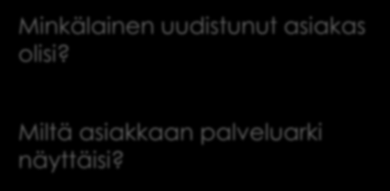 Voiko asiakas vauhdittaa hyvinvointipalveluiden kehittymistä omalla