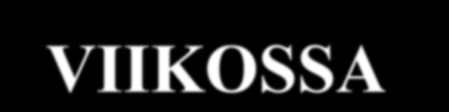 LIIKUNNAN KOKONAISKESTO VIIKOSSA (hh:min) ALKUKYSELY LOPPUKYSELY 0:37 N = 35