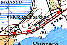 30 Luoto 1994: Koekuoppia tontilla 1:131, Munterontie 109, viemärilinjan tarkastuksen yhteydessä.