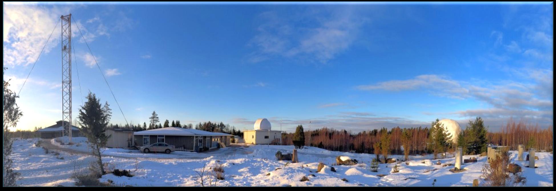 Metsähovin geodeettinen perusasema GPS + GLONASS Main building New SLR GNSS VLBI; Aalto radio telescope Gravity lab Height zero Havainnot Metsähovissa alkoivat v.