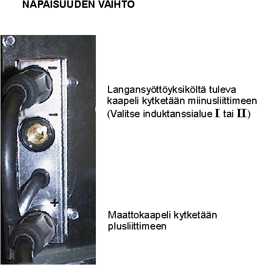 Käyttöohje BlueWeld 302 TÄYTELANKAHITSAUS (Suojakaasutäytteinen lanka esim.