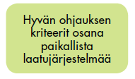 Opiskelija, hänen huoltajansa sekä oppilaitoksen työelämäkumppanit ja sidosryhmät saavat ajantasaista tietoa ammatillisen koulutuksen järjestäjän ohjauspalveluista.