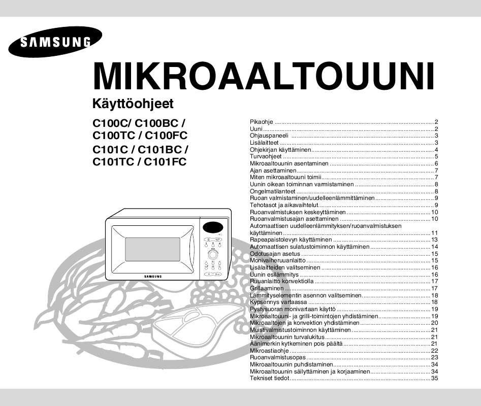 Löydät kysymyksiisi vastaukset käyttöoppaasta ( tiedot, ohjearvot,