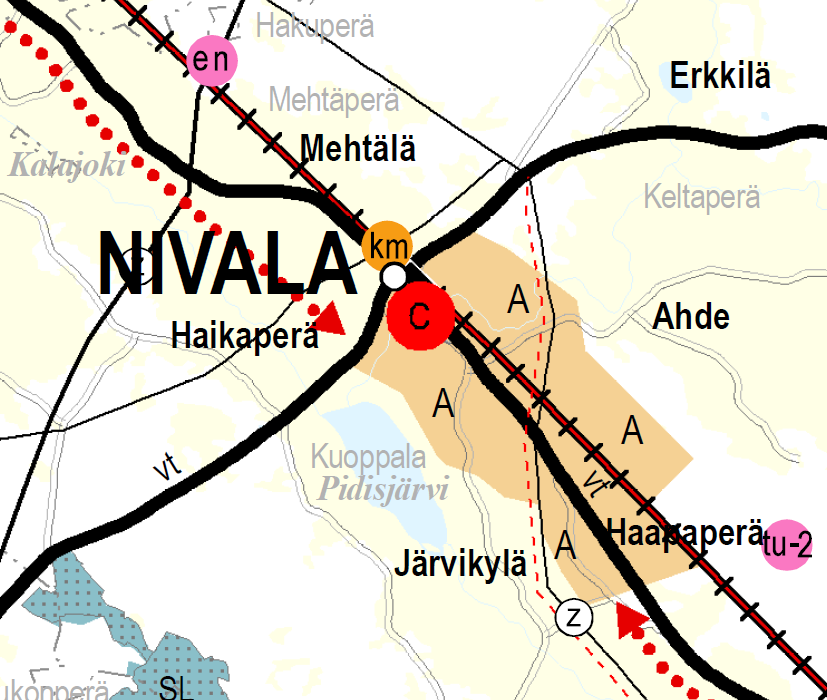 22, KV 23.4.2015 18:30 / Pykälän liite: NIV_kortt 316_SEOSTUS_13012015 FCG Suunnittelu ja tekniikka Oy Kaavaselostus 3 Nivalan kaupunki 13.