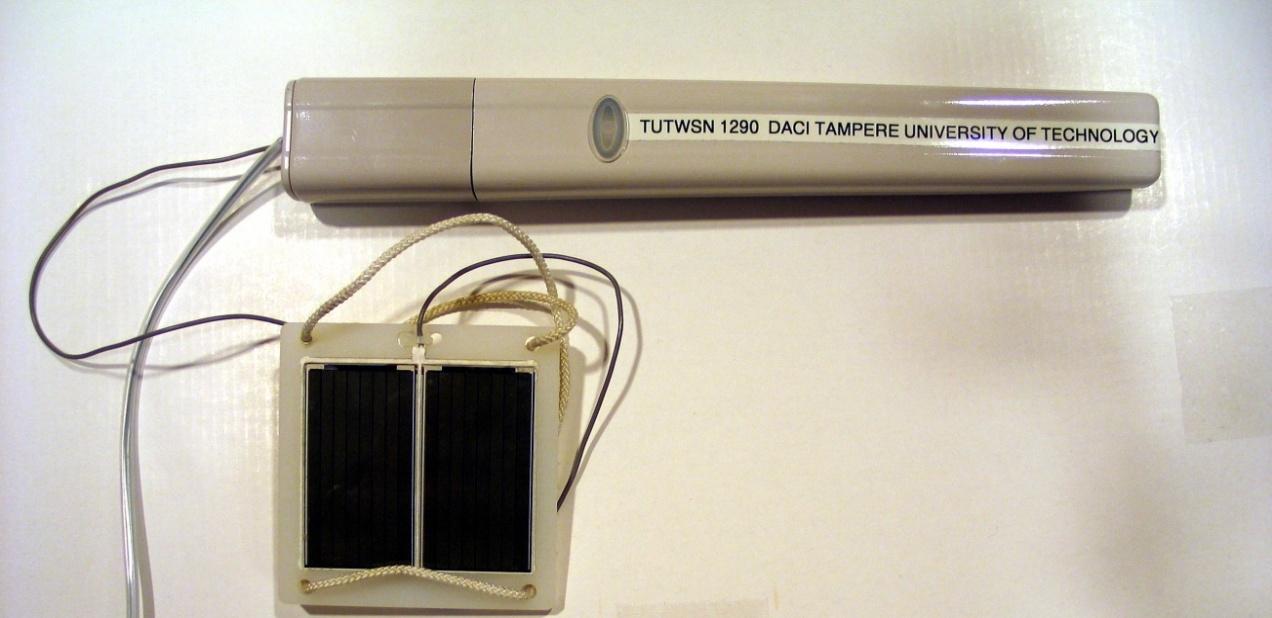 TUTWSN (433MHz) Long range TUTWSN node Hop distance 0.