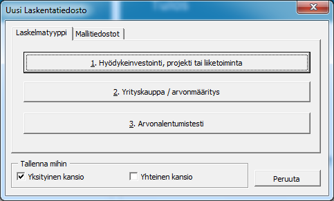 9 Yrityskauppa-laskelmat (Enterprise-versio) Investointi on paljon muuta kuin sijoittamista koneisiin ja rakennuksiin, joista odotetaan saatavan useampana vuotena tuloja.