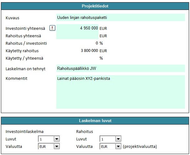 Tulosta taulukko Siirry ensimmäiseen taulukkoon Siirry edelliseen taulukkoon Siirry seuraavaan taulukkoon Siirry viimeiseen taulukkoon Siirry Invest for Excelin kotiruutuun Alasvetovalikon avulla