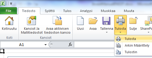 Määrittele oletus SharePoint portaali: Syötä URL ja paina OK. 2.