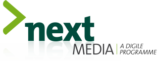Next Mediassa mukana Next Media oli Digile Oy:n puitteissa toteutettu Tekesin rahoittama nelivuotinen innovaatio-ohjelma (1.2.2010-31