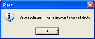 Kun tietokone on käynnistynyt uudestaan, tulee asennusohjelma käynnistää uudestaan. Aseta asennus CD takaisin asemaan.