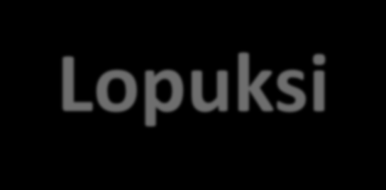 Lopuksi If there is one central message emerging from this new Survey of Adult Skills, it is that what people know and what they can do with what they know has a major impact on their life chances.