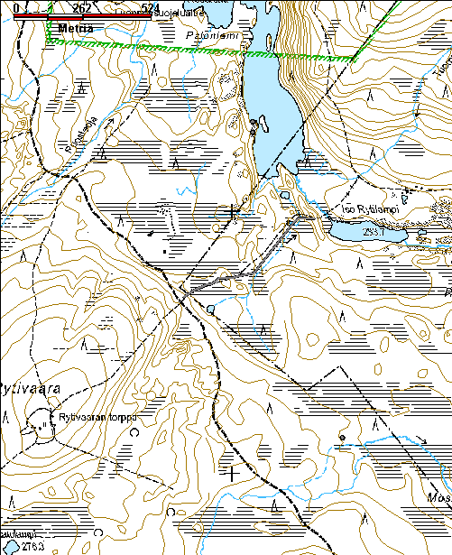 Kohdetyyppi: 13 Liikennekohteet Copyright: Metsähallitus 2008