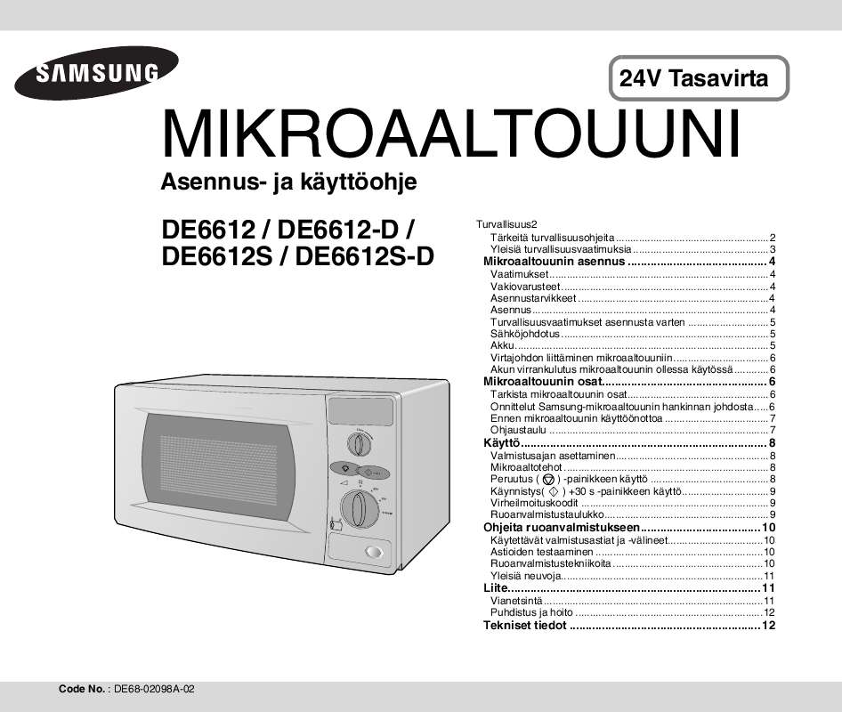 Löydät kysymyksiisi vastaukset käyttöoppaasta ( tiedot, ohjearvot,