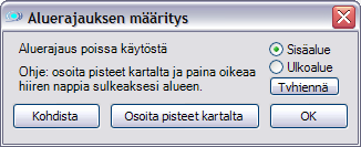 6(36) Työnumero Sijaintinumero Automaattisesti muodostuva sijaintinumero jota voi käyttää rajauksena.