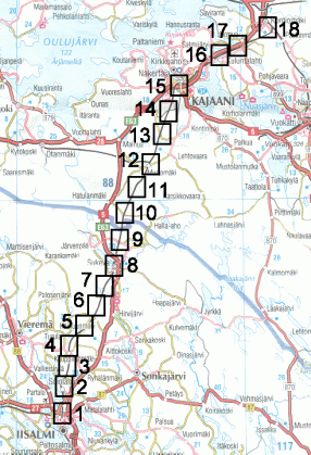 1 Johdanto 1.1 Taustaa Iisalmi Kontiomäki-rataosa (kuva 1) on sähköistämätön ja yksiraiteinen. Rataosalla on sekä henkilö- että tavaraliikennettä.