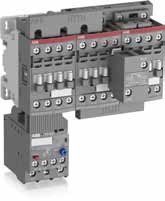 Kontaktorit moottorin suojauksessa Kehittynyt mutta yksinkertainen 1 AF-kontaktori on kompakti Koska AF-kontaktorin kela kuluttaa 80 % vähemmän energiaa, kontaktorin kokonaisleveyttä on voitu
