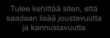 Suositukset SOPIMUSMALLI 12 Bruttomalli Käyttöoikeussopimukset Selkein ja riskittömin kilpailutetun liikenteen aloitusvaiheessa Johtaneet osassa