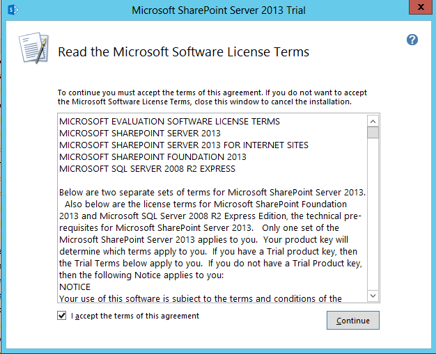 6. Accept the UAC warning by clicking Yes if needed. The wizard starts. Hyväksy tarvittaessa UAC-varoitus klikkaamalla Yes. Velho käynnistyy. 7. Type the Product Key and click Continue.