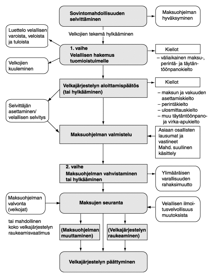 40 myös velkojen maksamista pois kokonaan tai osittain uudella velalla.