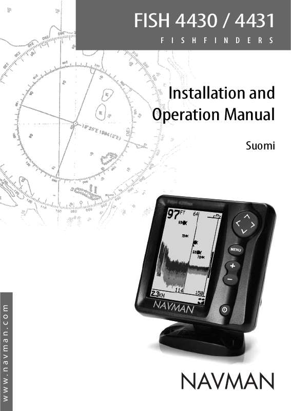 Yksityiskohtaiset käyttöohjeet ovat käyttäjänoppaassa Käyttöohje NAVMAN FISH 4331 Käyttöohjeet NAVMAN FISH 4331 Käyttäjän opas