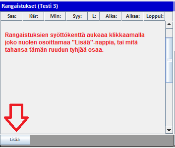 Editoi syöttämiäsi tietoja: e. Maalien ja rangaistusten aikoja muuttaessa tunnistaa minuuttien ja sekuntien väliin välimerkiksi pilkun, pisteen, kaksoispisteen ja puolipilkun.