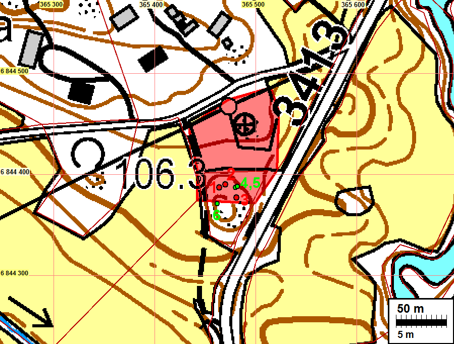 3 Yleiskartat Kokkola (Kokkola/Pudas) historiallisen ajan kylätontin muinaisäännösalueen