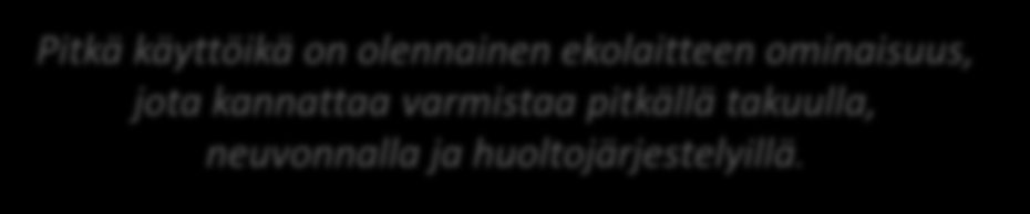 Julkiset hankinnat Julkisilla hankinnoilla on aina ympäristövaikutuksia, välittömiä tai välillisiä Energiankulutus, kasvihuonekaasupäästöt, kemikalisoituminen Elinkaarivaikutukset