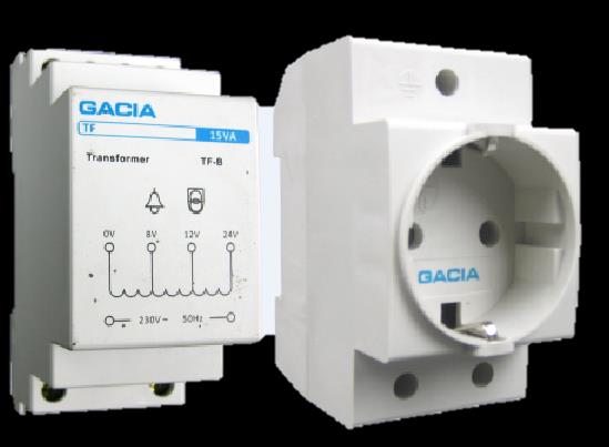 Ale % GACIA:n Johdonsuoja-automaatit GACIA:n Pääkytkimet Muut moduulikomponentit 55 N8GH-sarjan 15kA johdonsuoja-automaatit Perustuu IEC / EN61008-1 normeihin IP20 luokitus 1-, 2-, 3- ja 4-napaiset