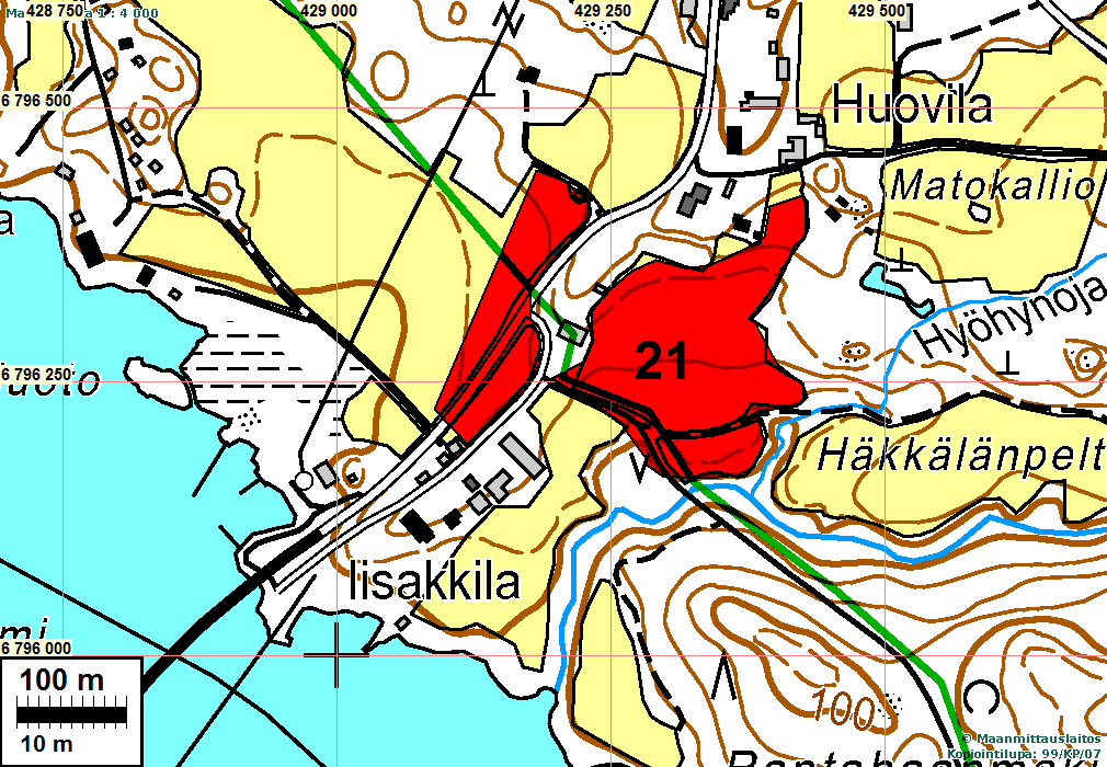 9 Koordin: N: 6796 248 E: 429 198 Z: 80 X: 6799 100 Y: 3429 340 Tutkijat: Hannu Poutiainen 1998 tarkastus, Hannu Takala 1999 koekaivaus, Jyrki Palo 1999 kaivaus, Poutiainen H 2012 inventointi Paikka