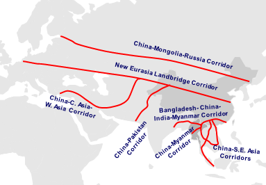 OBOR Economic Corridors NLD vaalivoitto ei muuttane Kiinan Myanmar-strategiaa, vaan Kiinan tähtäimessä on jatkaa infrastruktuuriprojekteja maan
