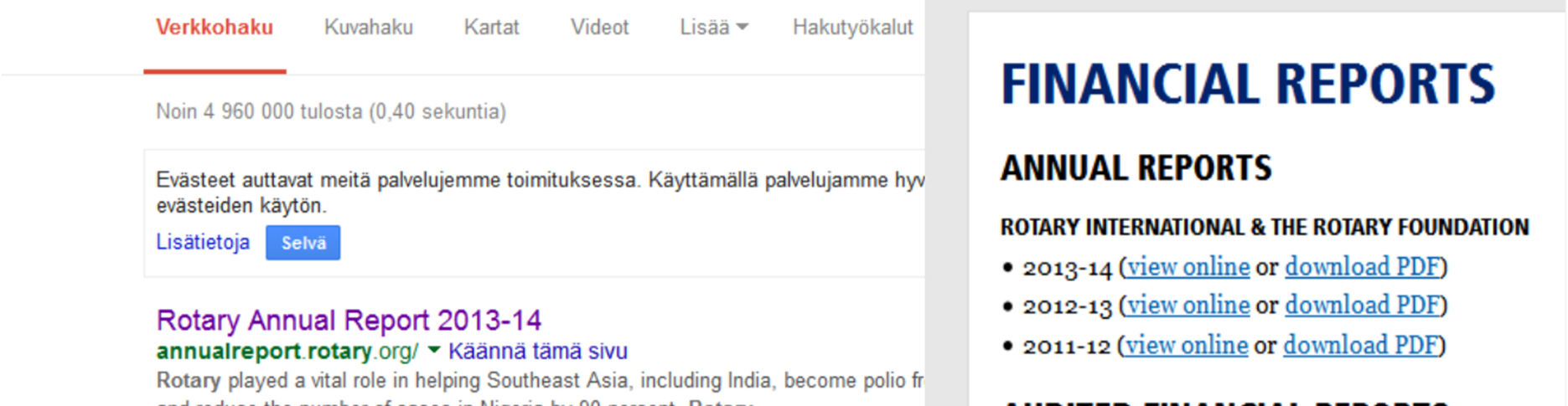 JA LÄPINÄKYVÄ Bing: