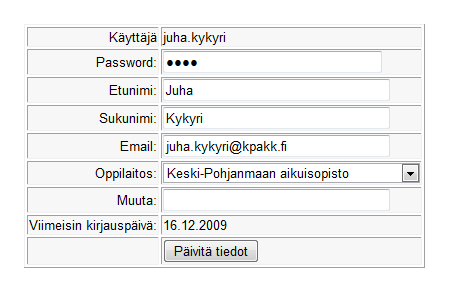 5 Kustannuspaikan poisto Kustannuspaikan poistaminen vaikuttaa vain sinun käytössä oleviin kustannuspaikkoihin. Poisto ei hävitä koko kustannuspaikkaa järjestelmästä.